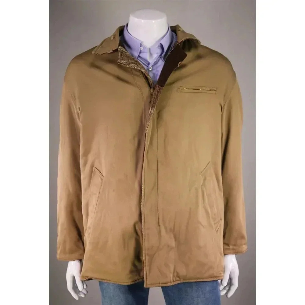 Polo Ralph Lauren Vintage Reversible Wool-Alpaca-Cotton Barn Coat Jacket~ L - Picture 3 of 11